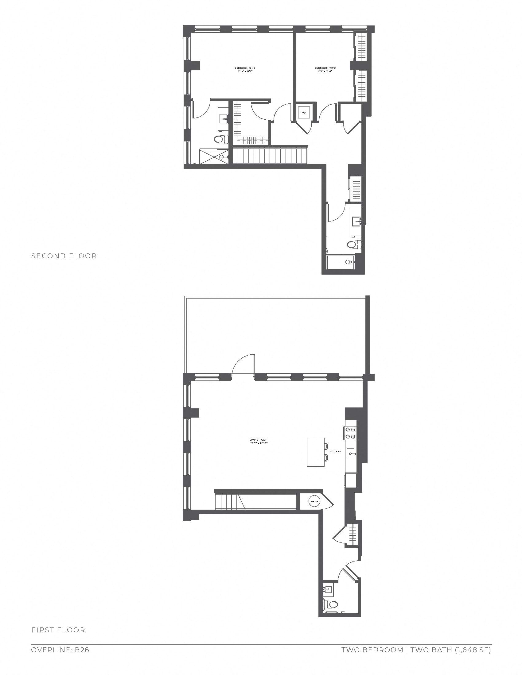 B26 floor plan