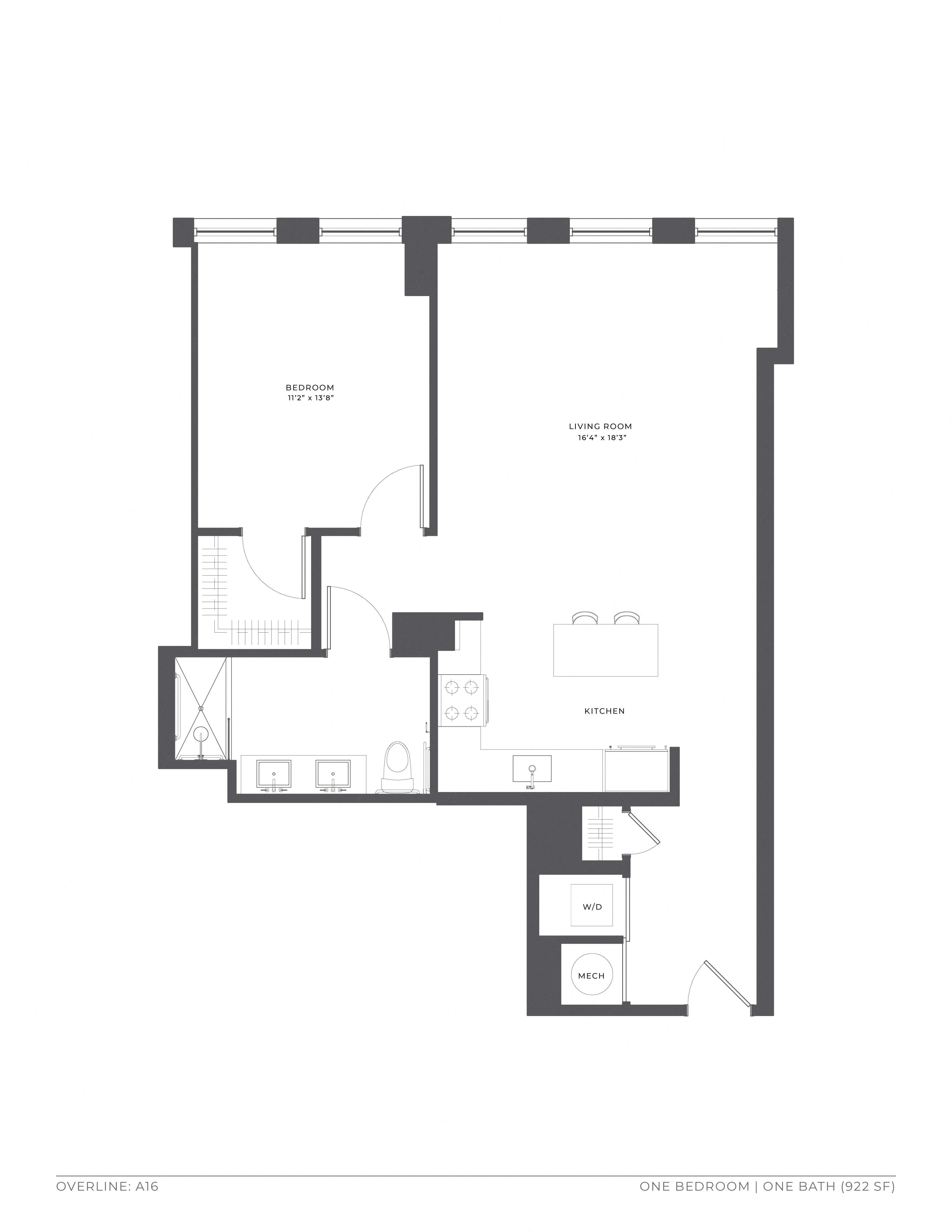 A16 floor plan