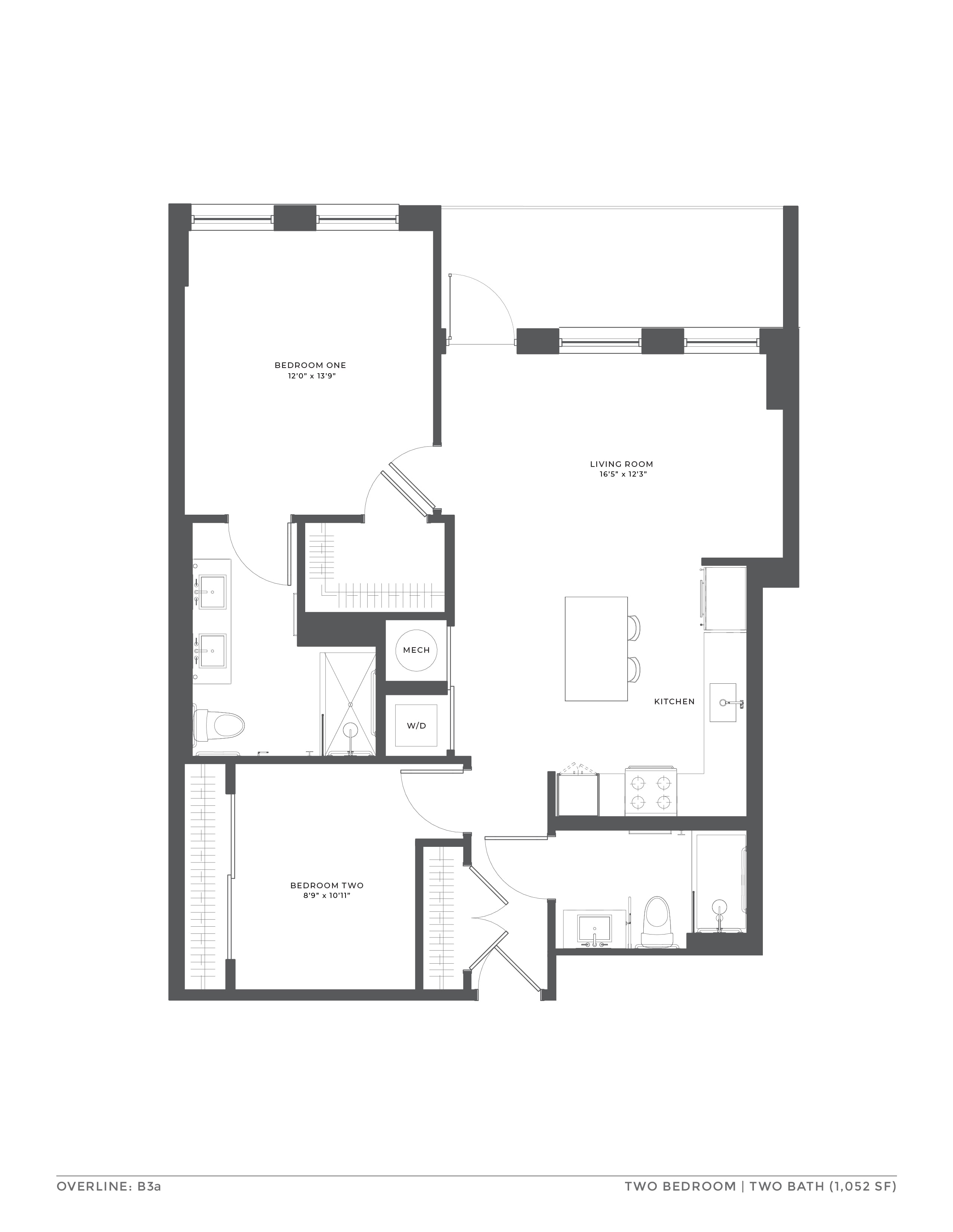 B3a floor plan