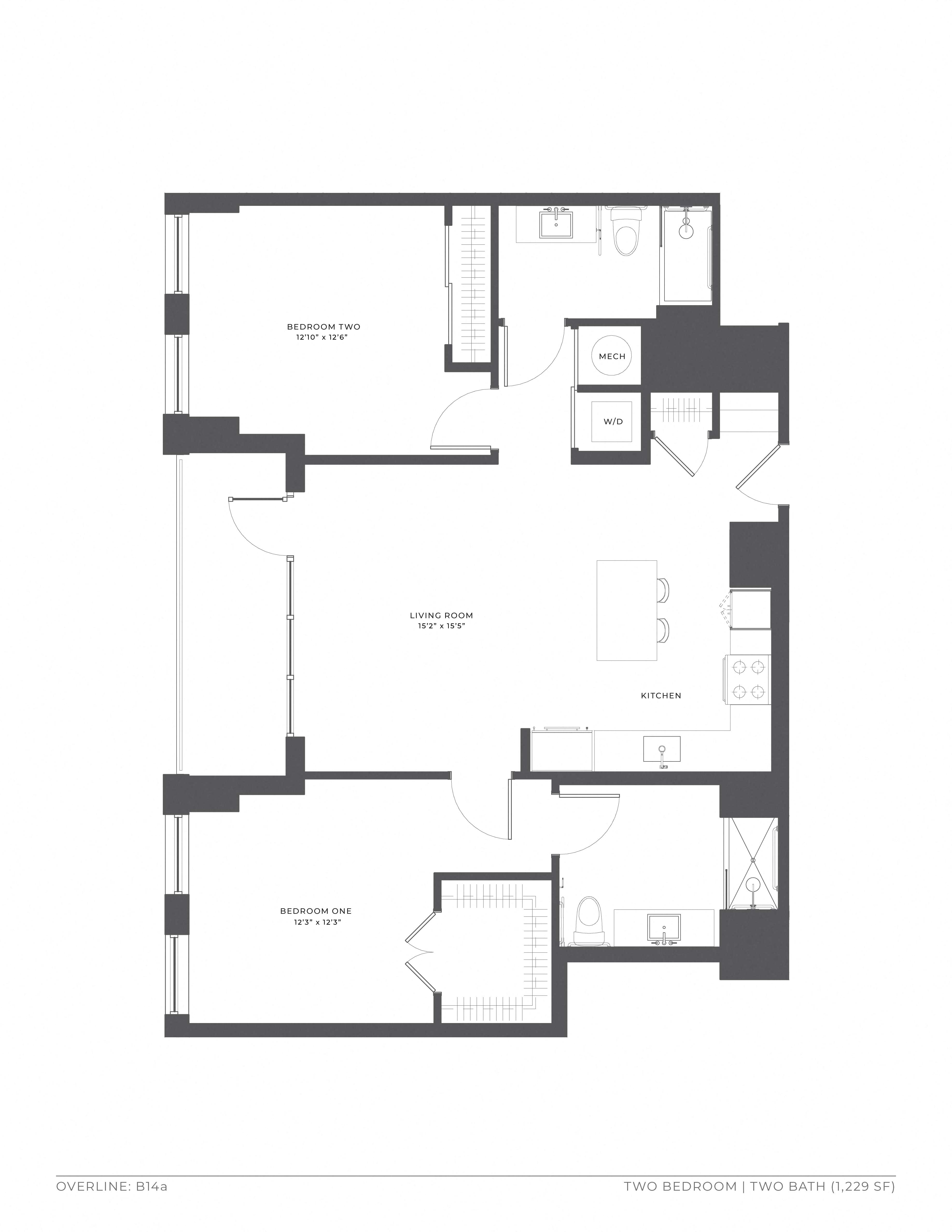 B14a floor plan