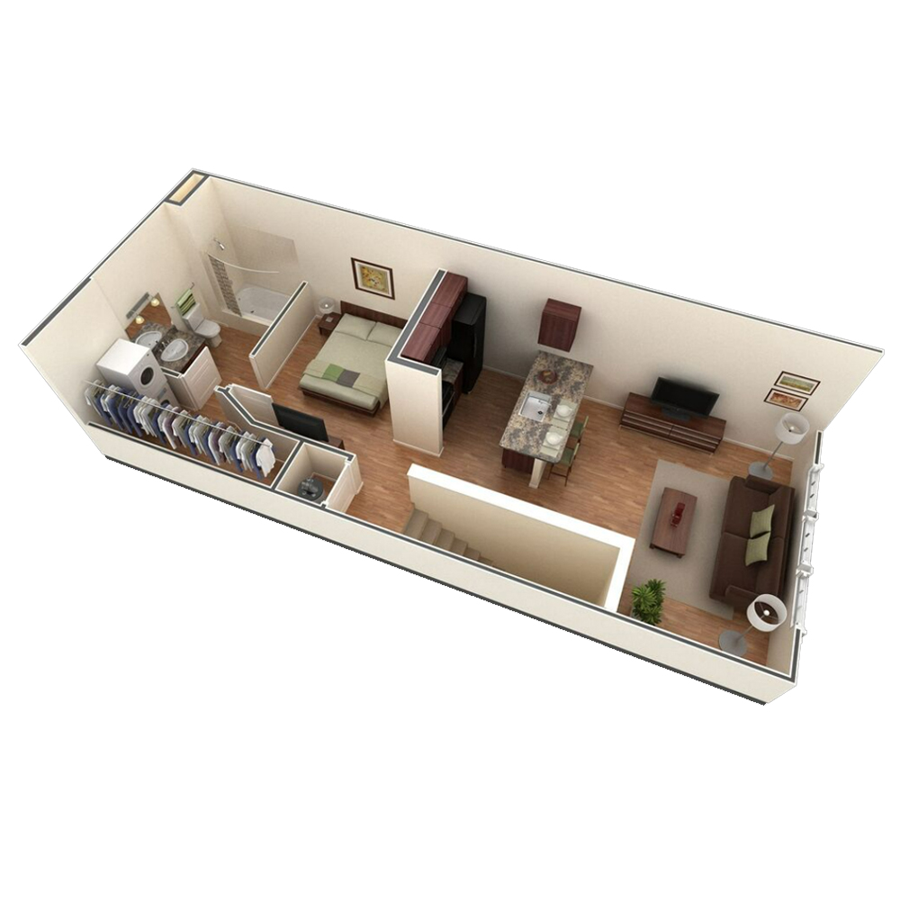 Studio Grand Overlook floor plan