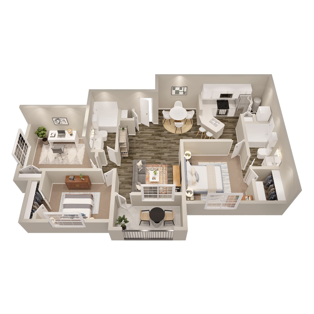 Caroline floor plan