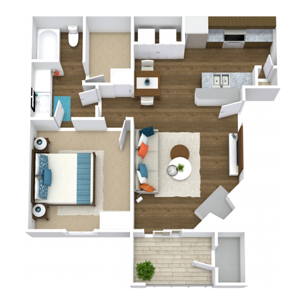A1 floor plan