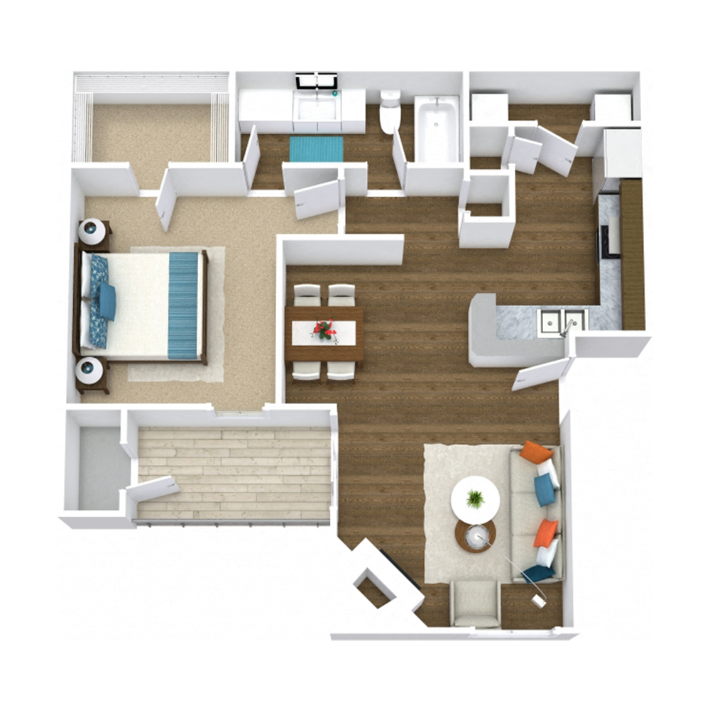 A2 floor plan