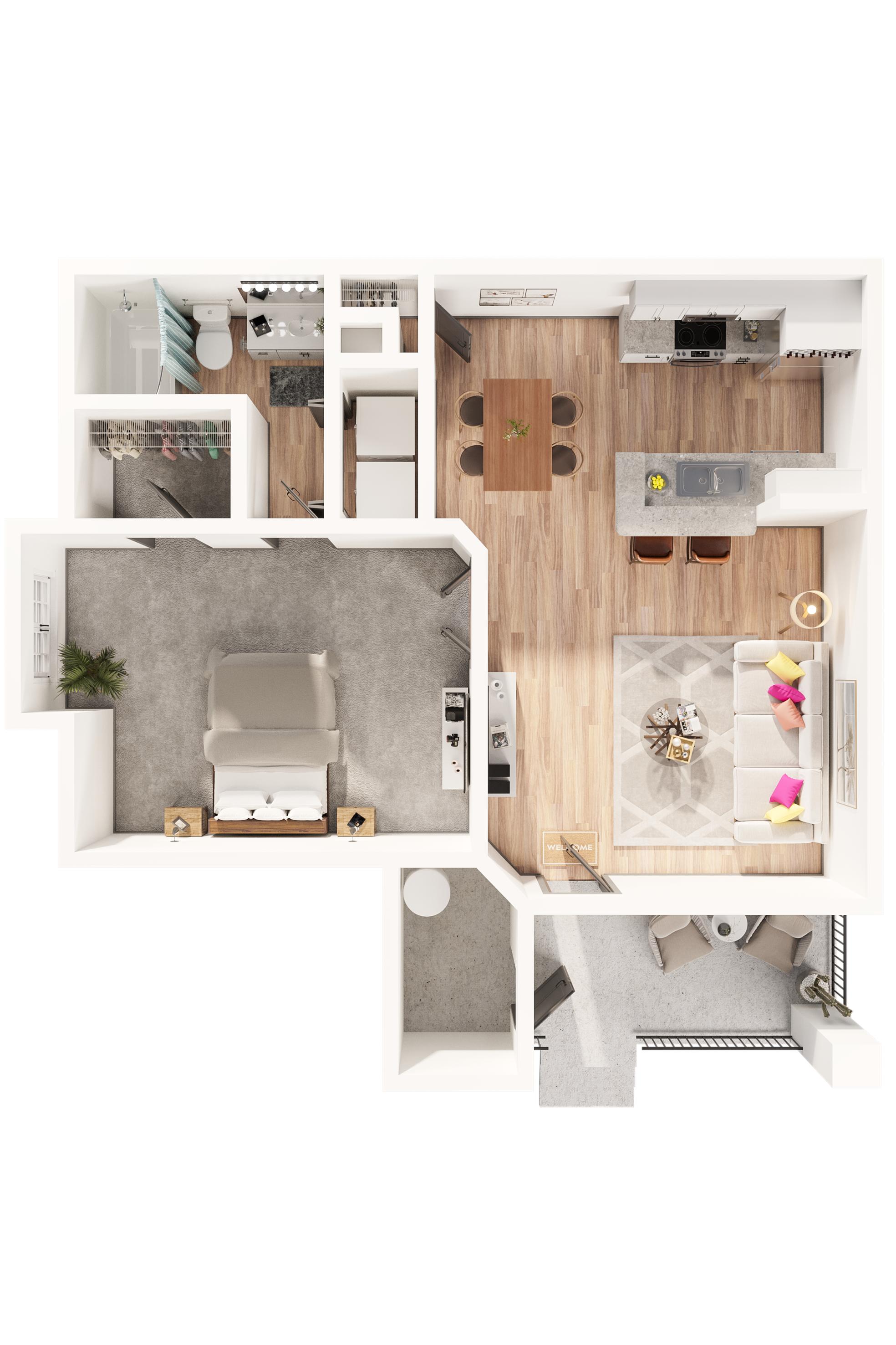 Santiago floor plan