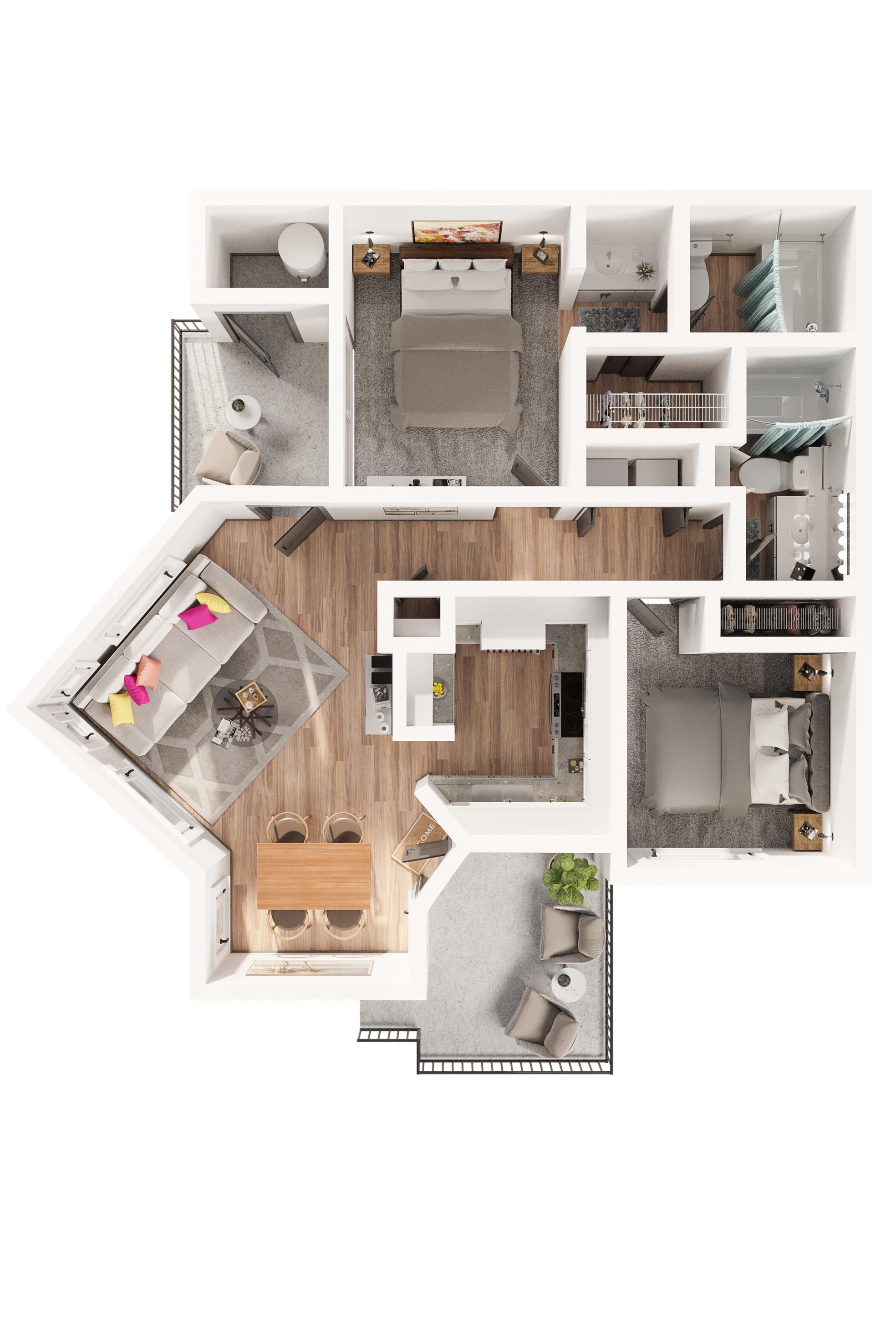 San Carlos floor plan
