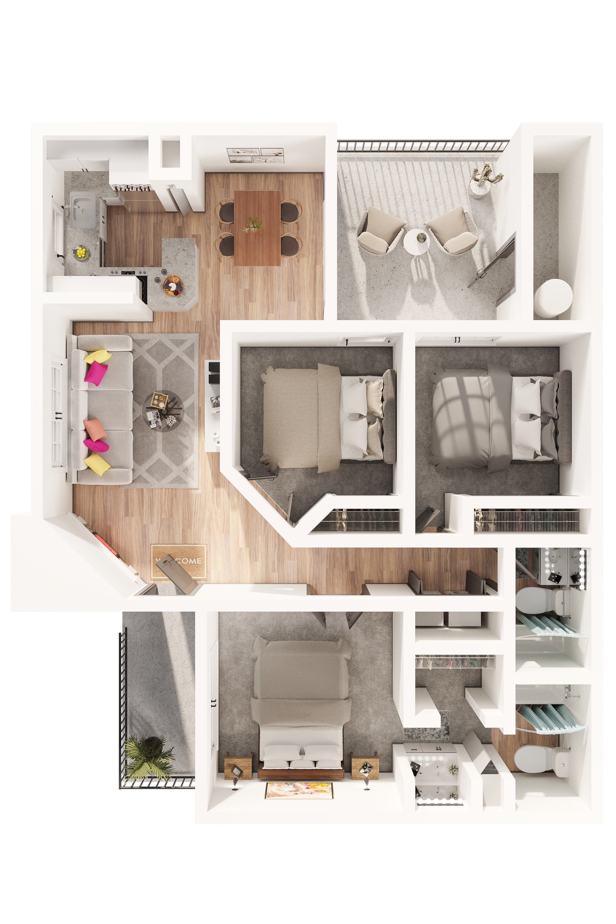La Paz floor plan