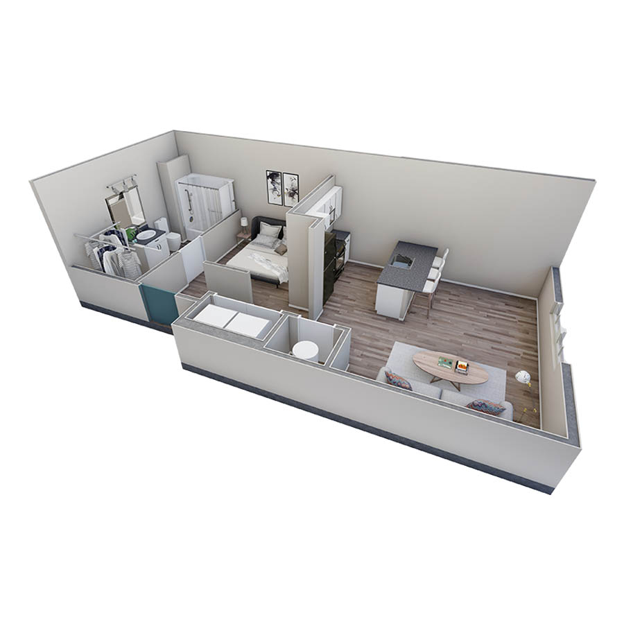 Studio Retreat Overlook floor plan