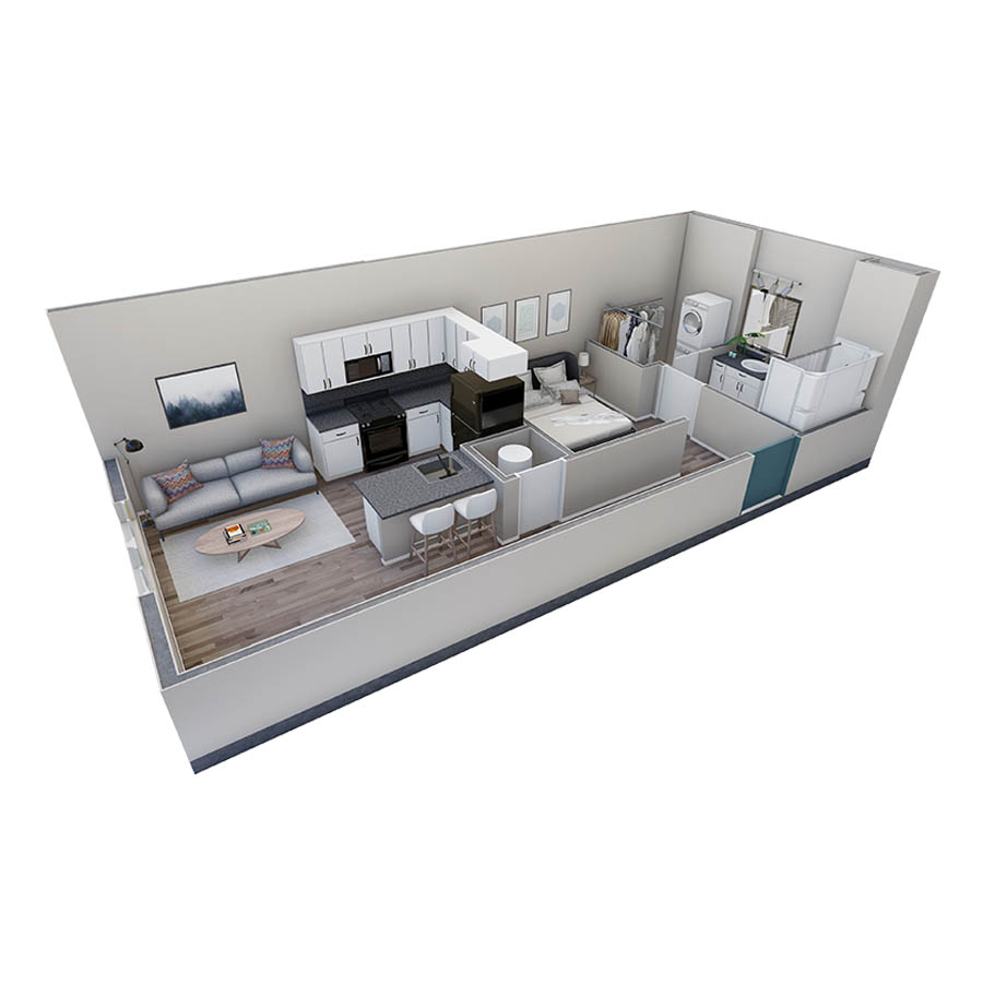Studio Horizon Overlook floor plan