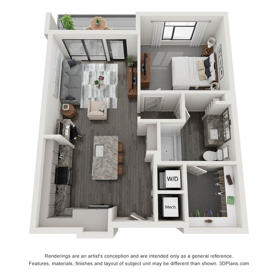 A4 floor plan