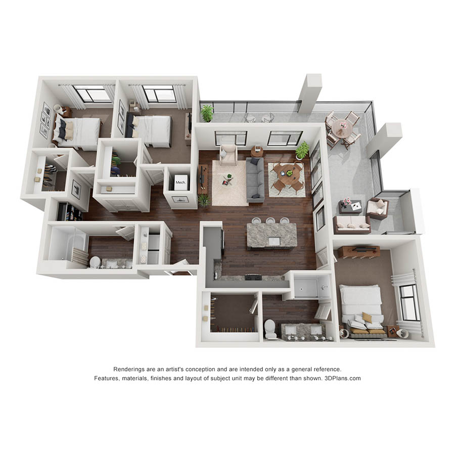 C4 floor plan