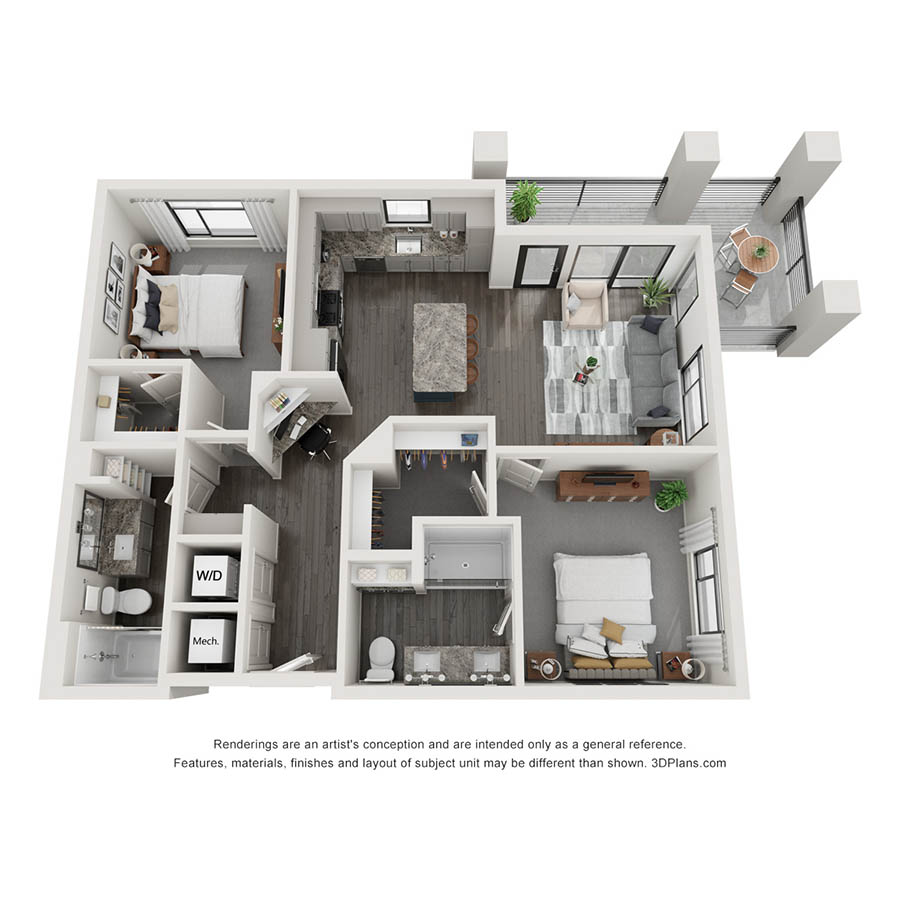 B6 floor plan