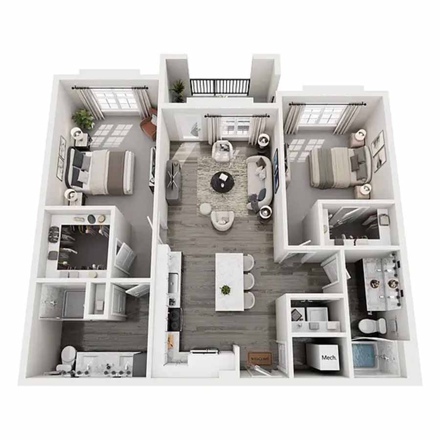 B1 floor plan