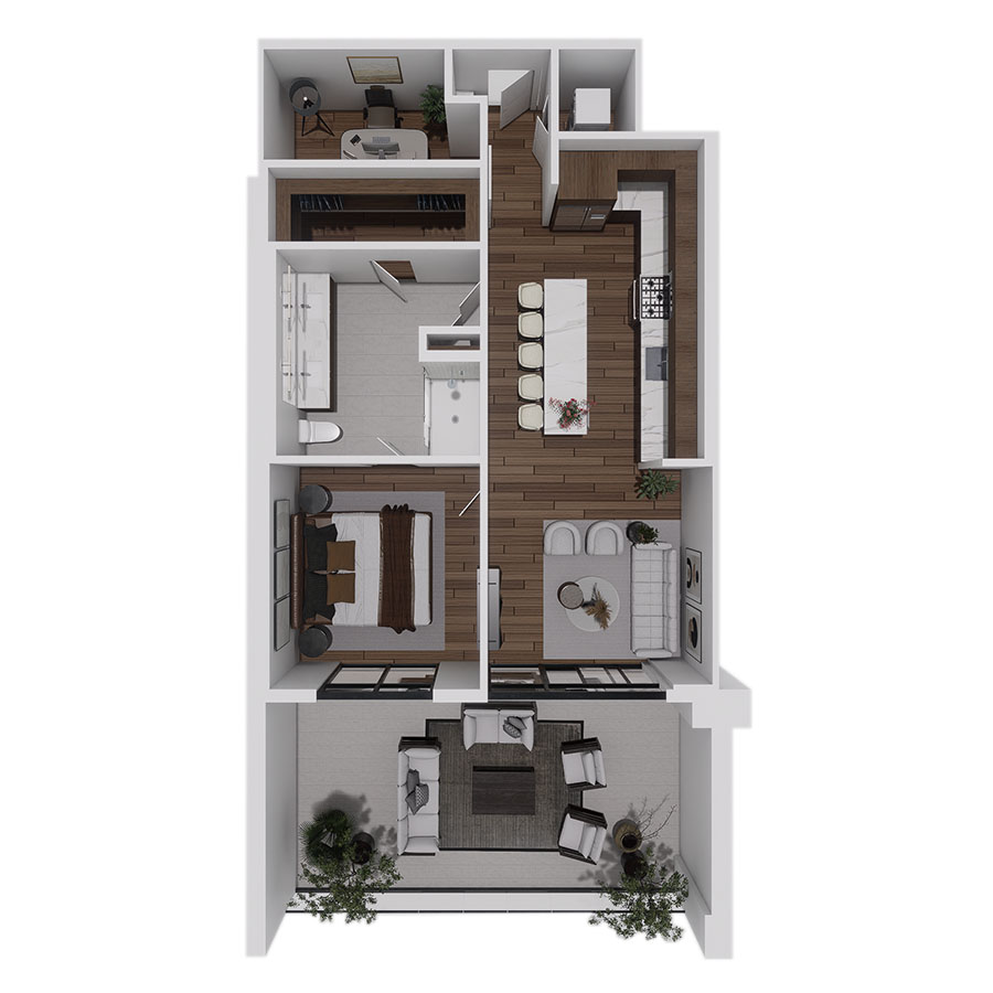 A2.1 floor plan