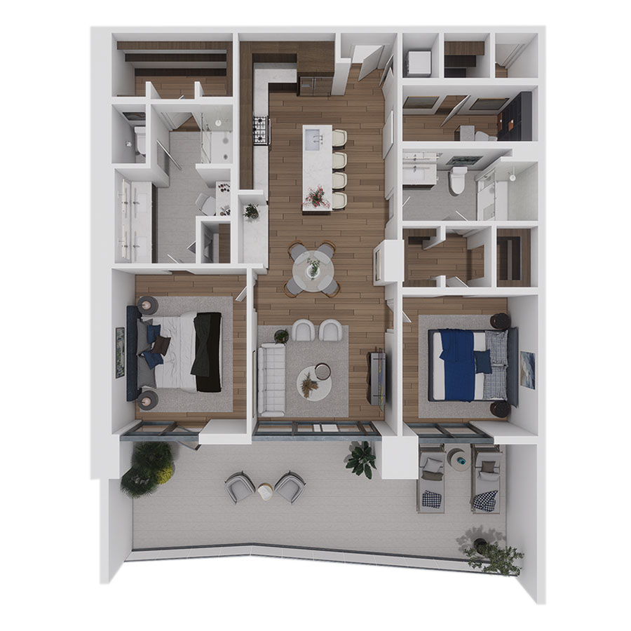 B4 floor plan