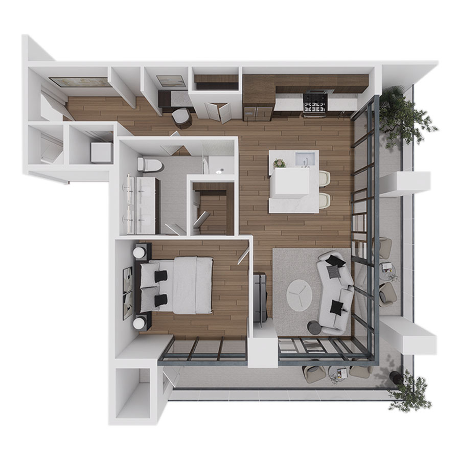 A1 floor plan