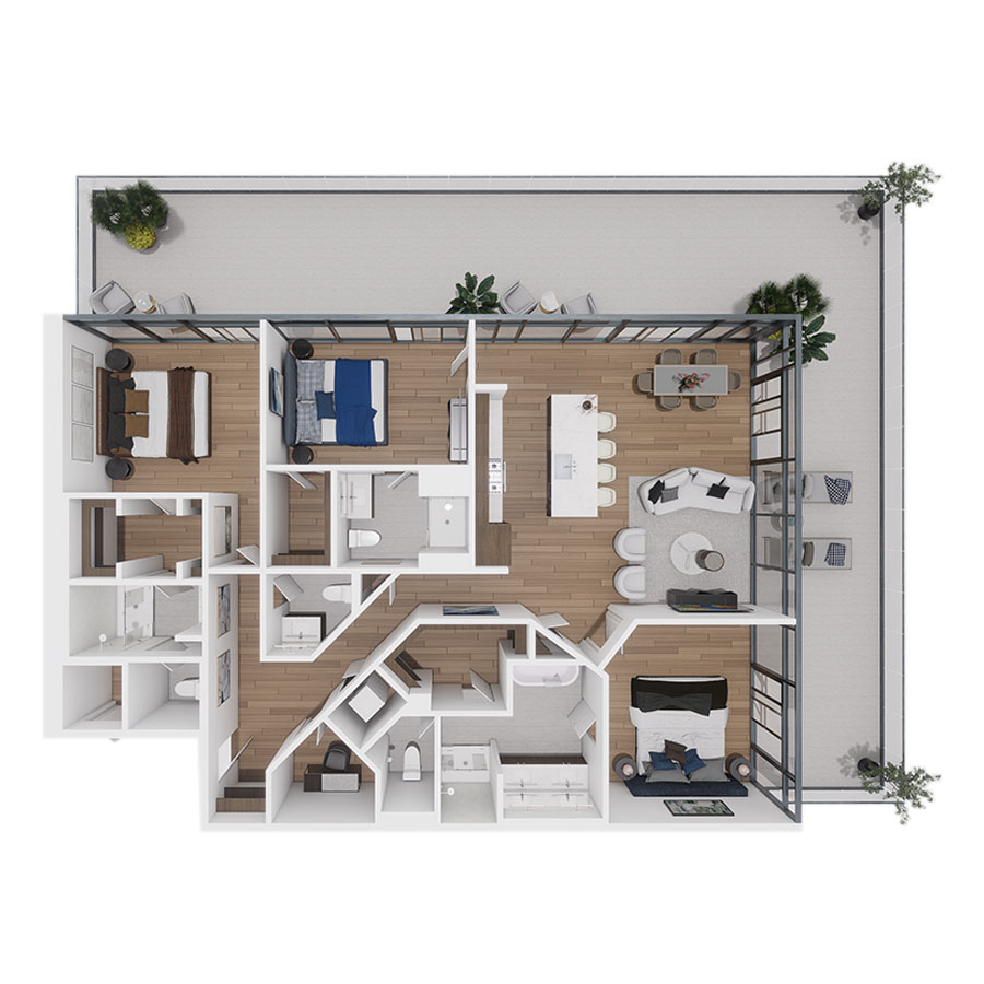 C4 floor plan