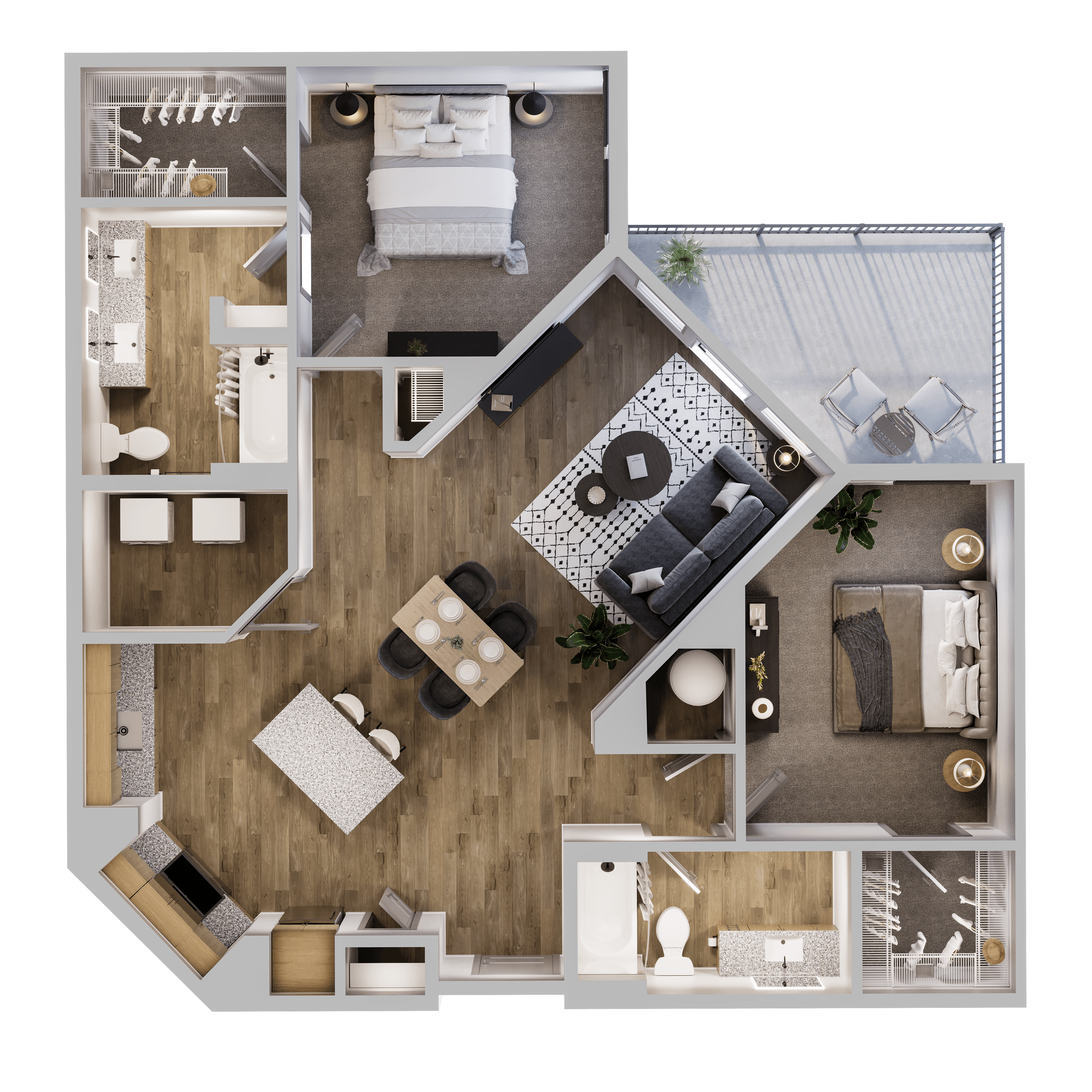 B2 floor plan