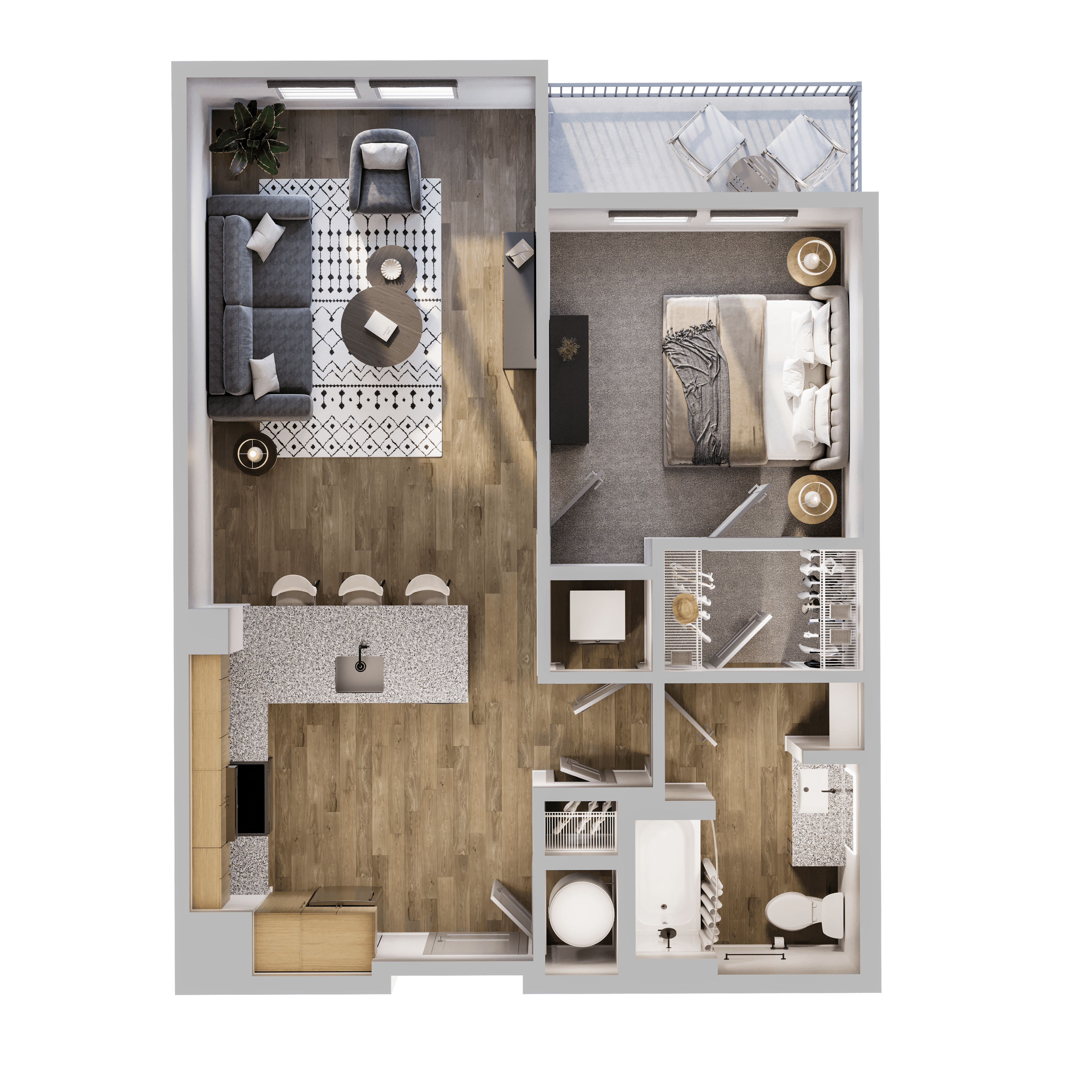 A1 floor plan