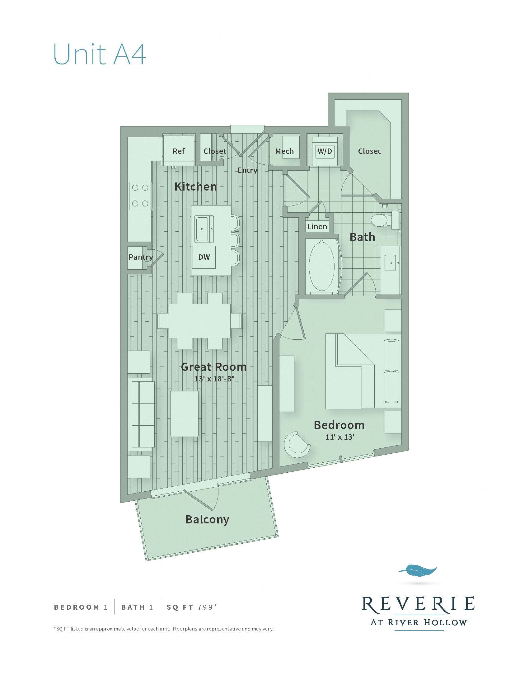A4 floor plan