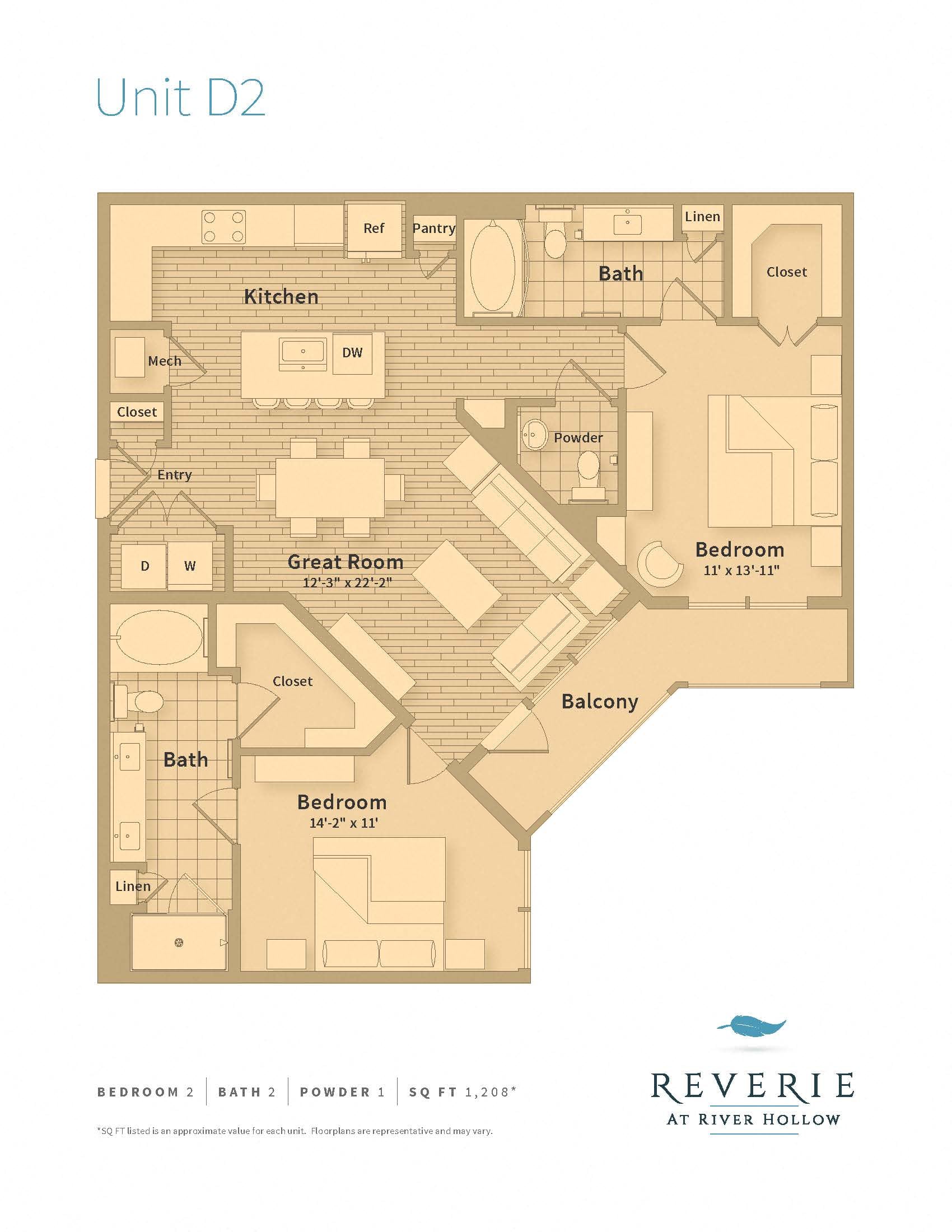 D2 floor plan