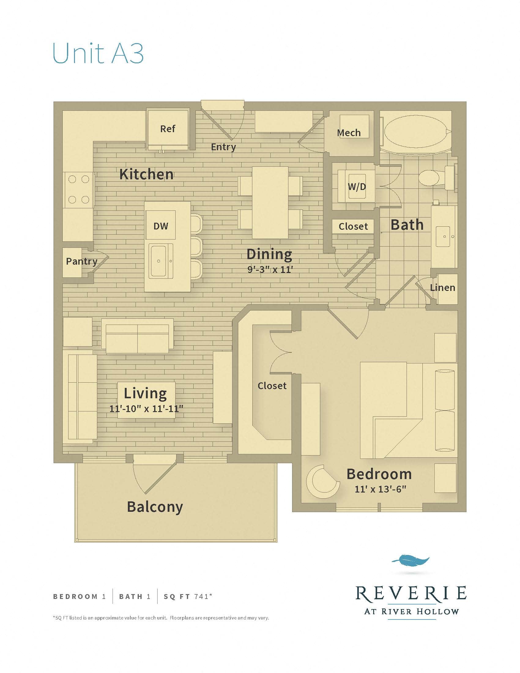 A3 floor plan