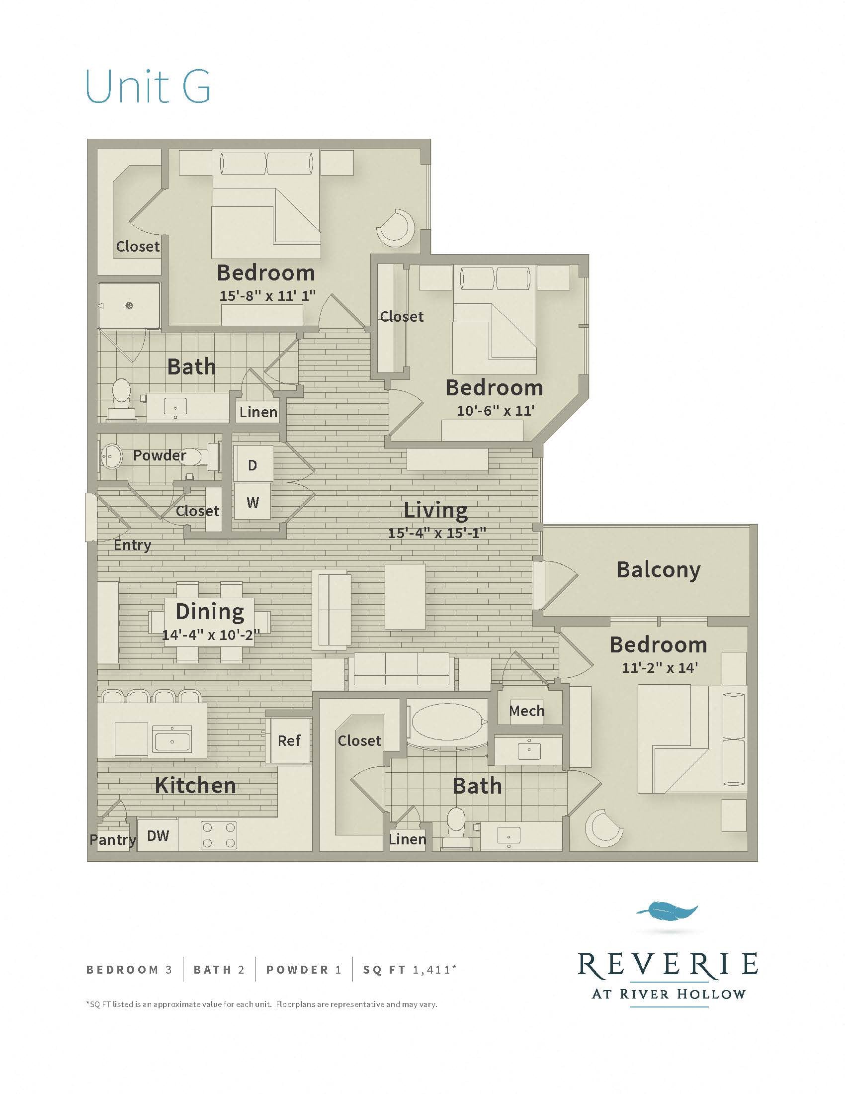 G floor plan