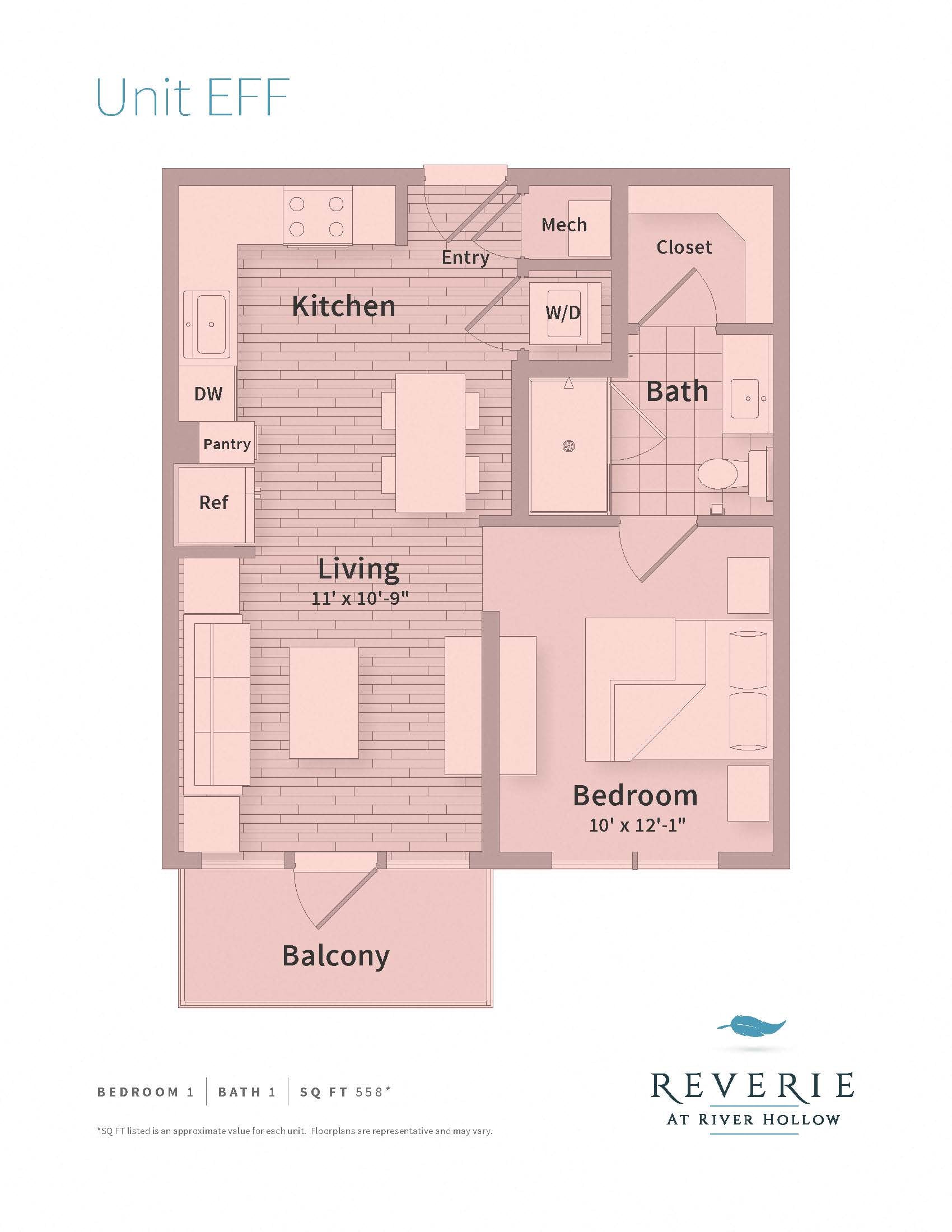 EFF floor plan