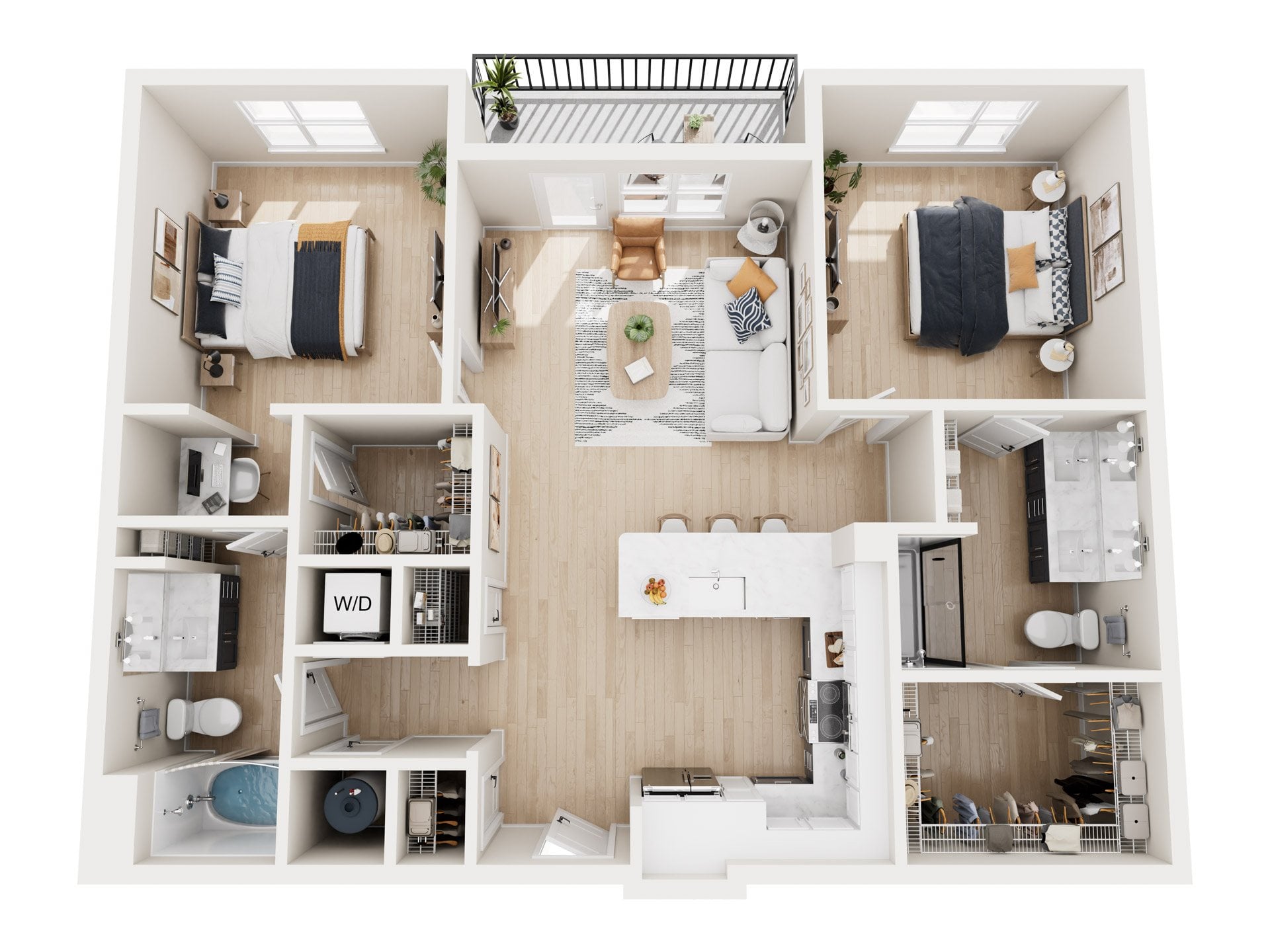 B2 floor plan