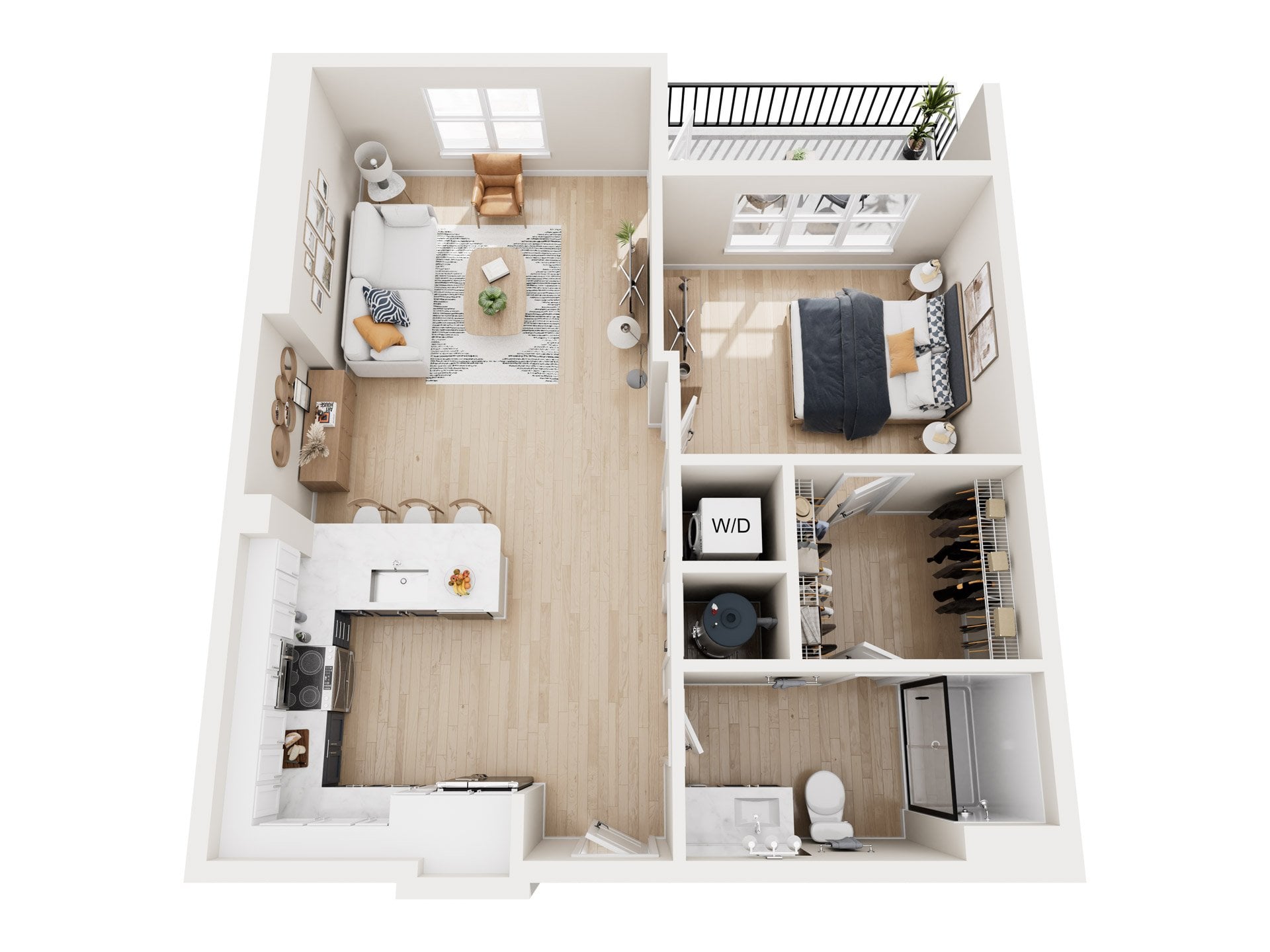 A2 floor plan