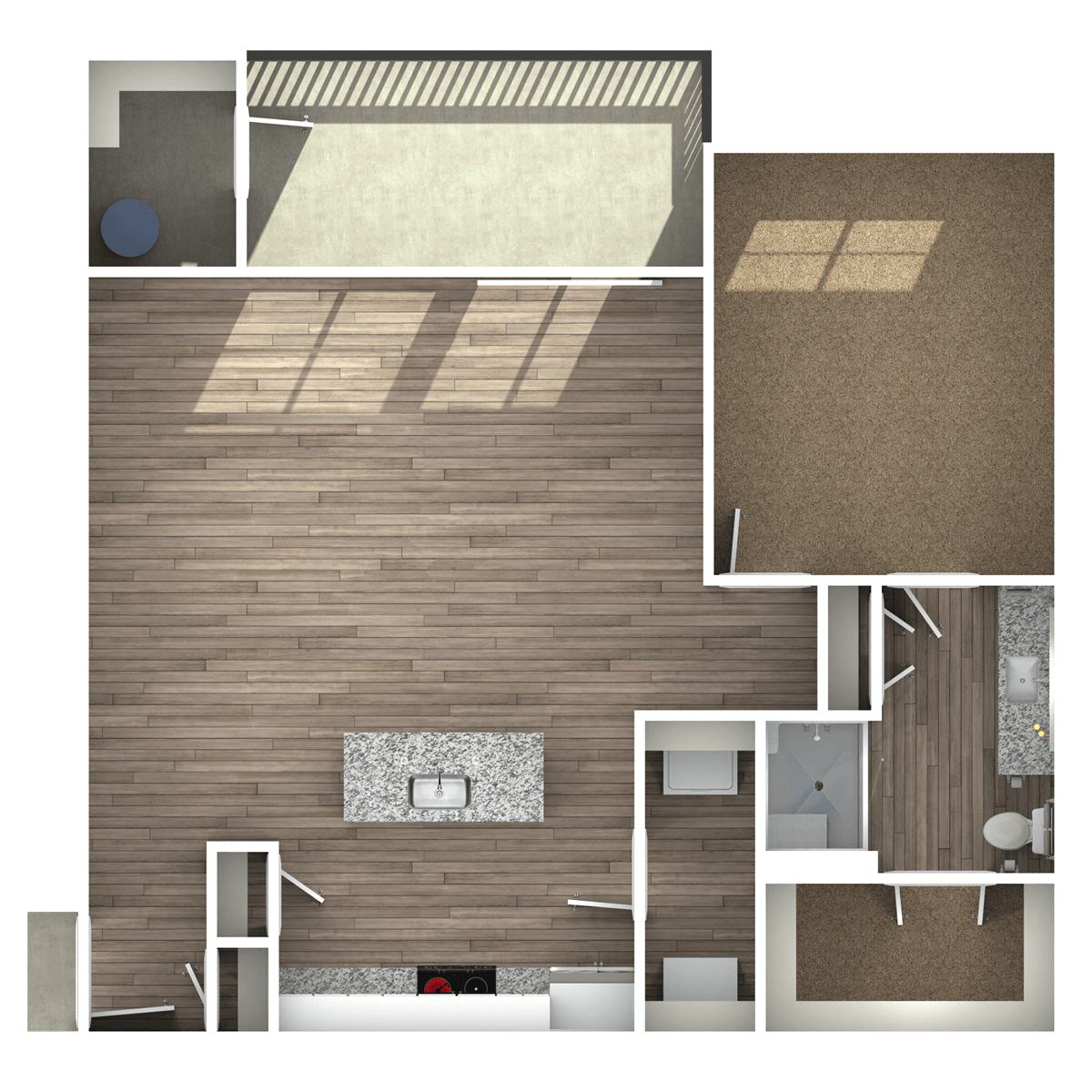 Hickory floor plan