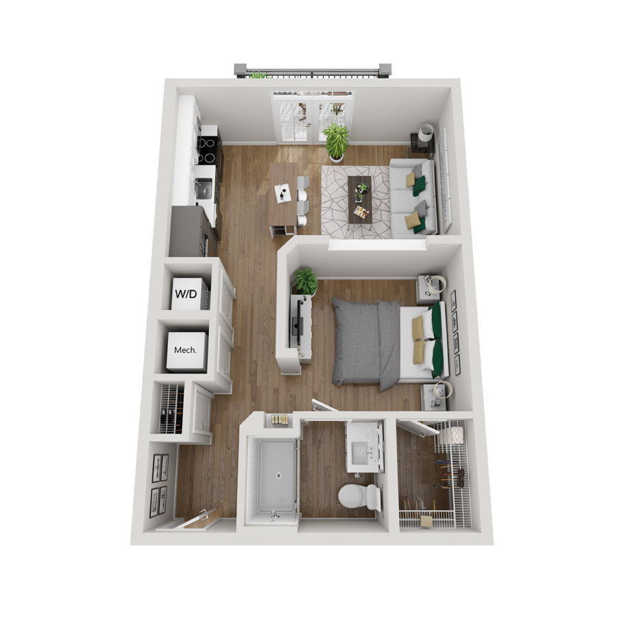 2A1 - Phase 2 Modern floor plan