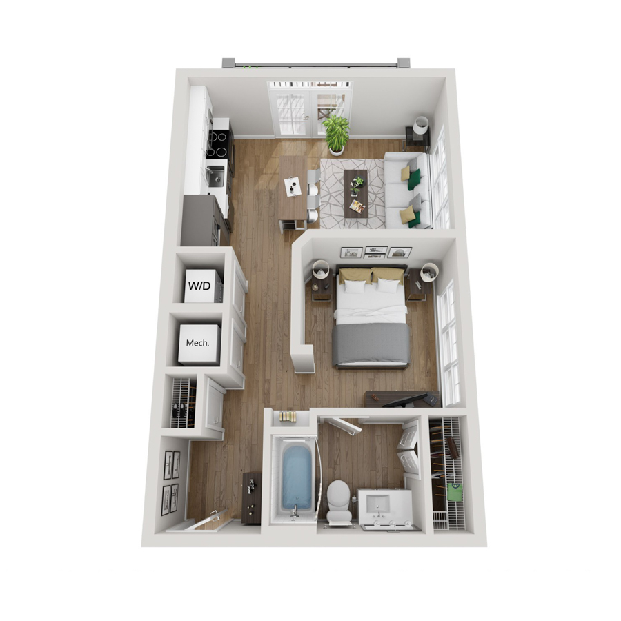 2A3 - Phase 2 Modern floor plan
