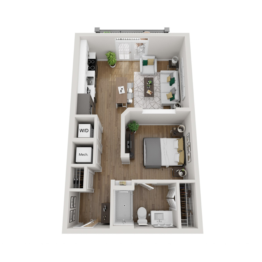 2A2 - Phase 2 Modern floor plan