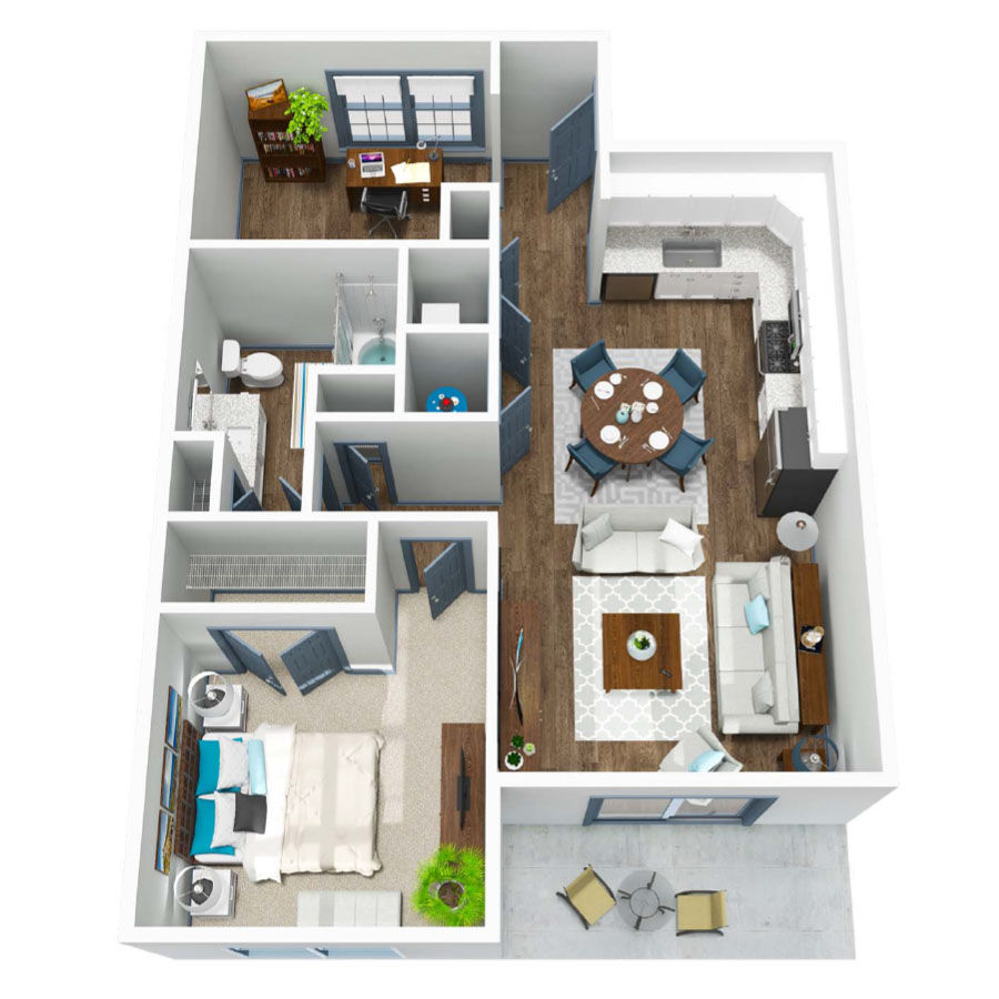 A1 floor plan