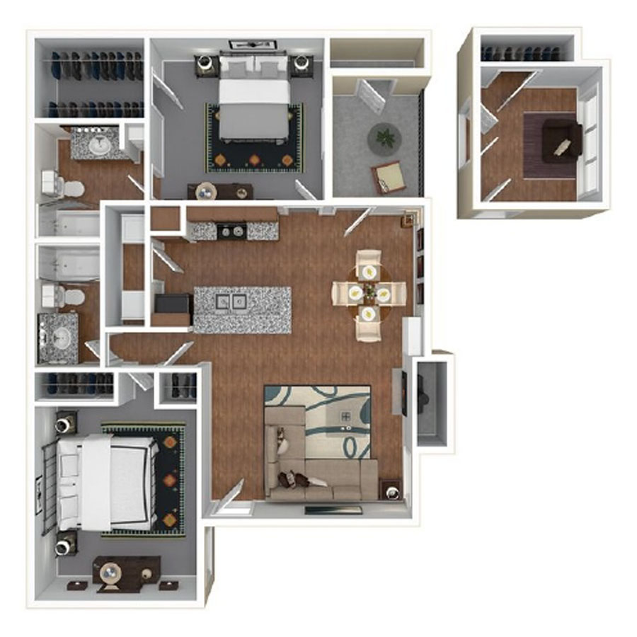 B4 floor plan