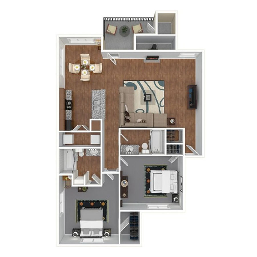 B2 floor plan