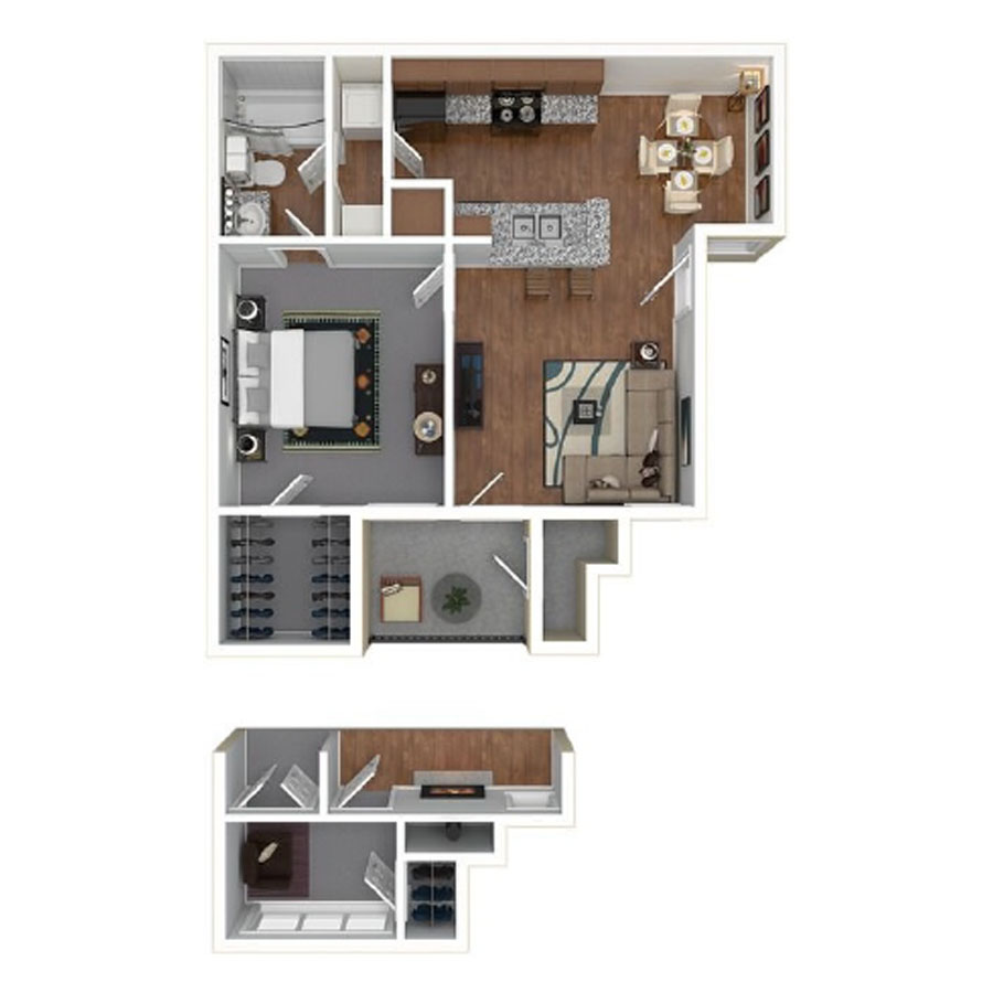 A1 floor plan