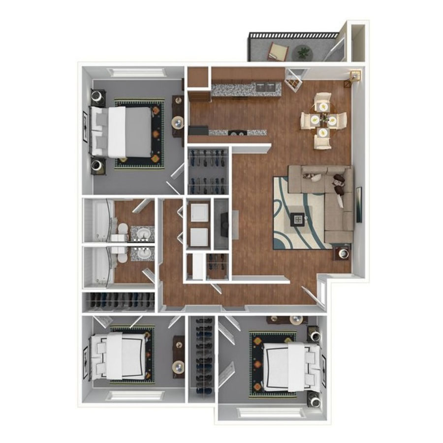 C1 floor plan