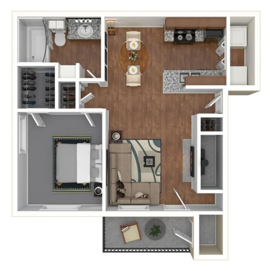 A2 floor plan