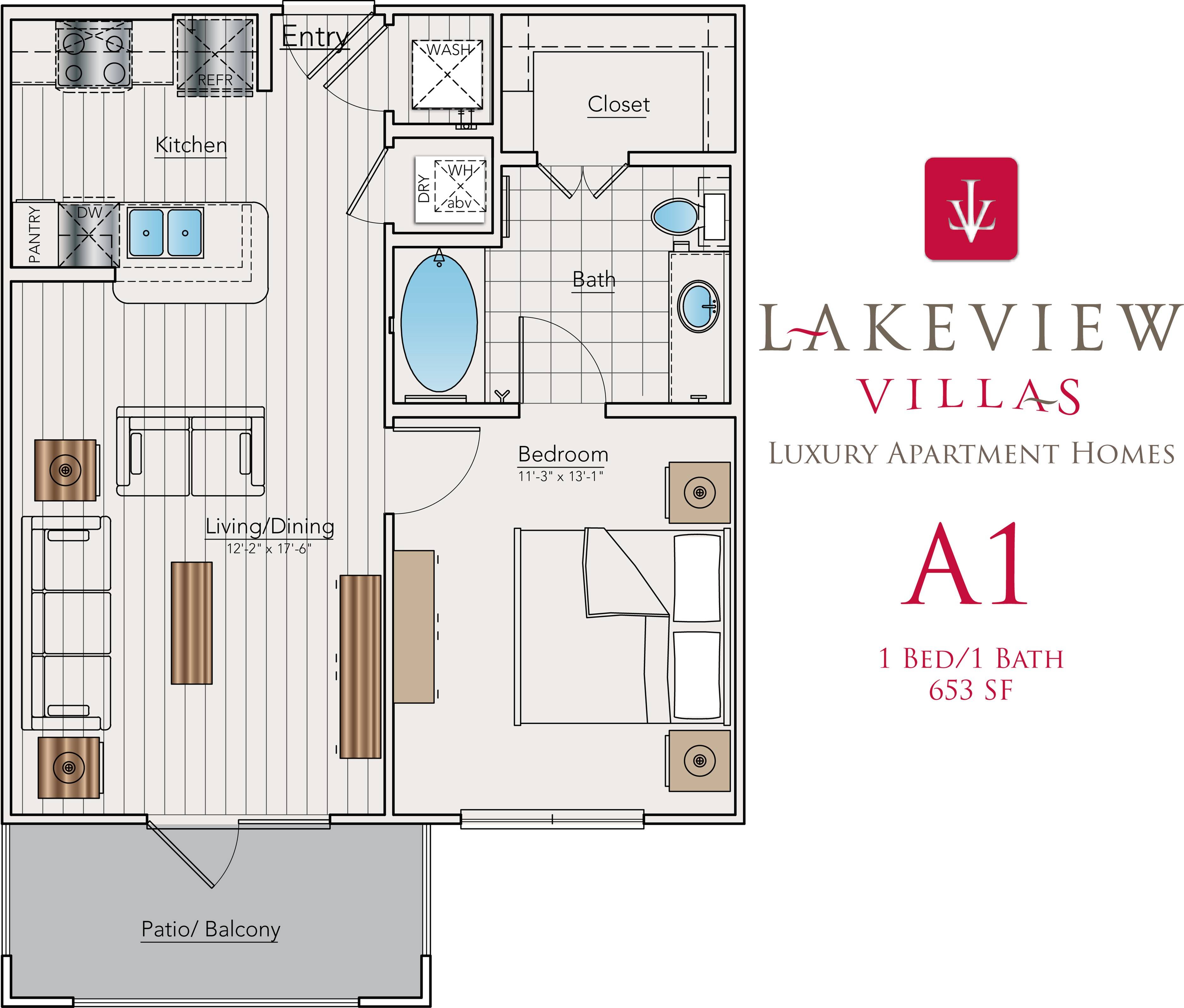 A1 floor plan