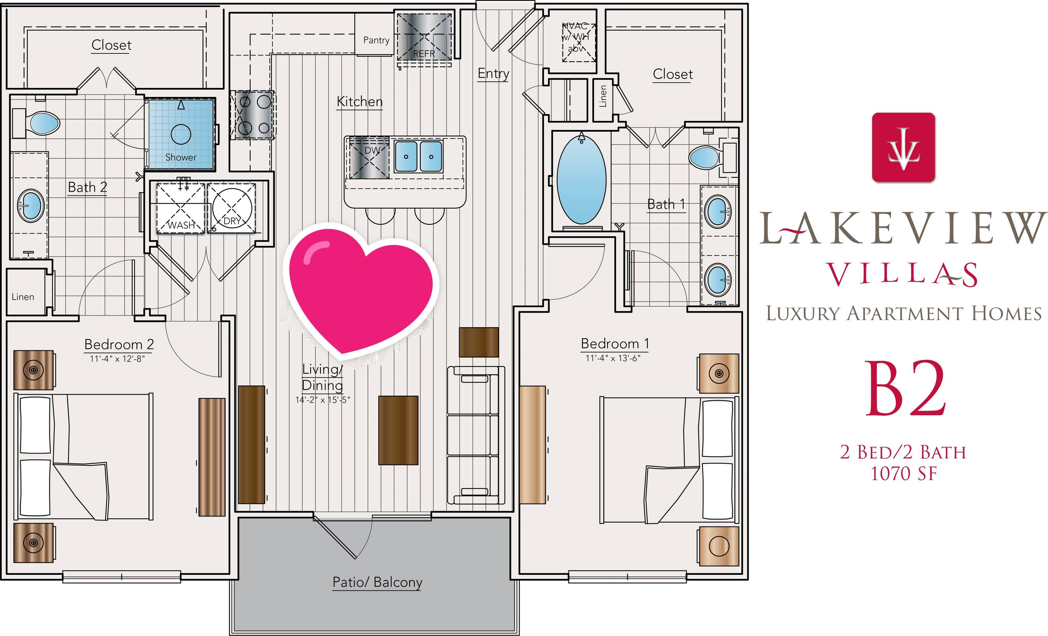 B2 floor plan