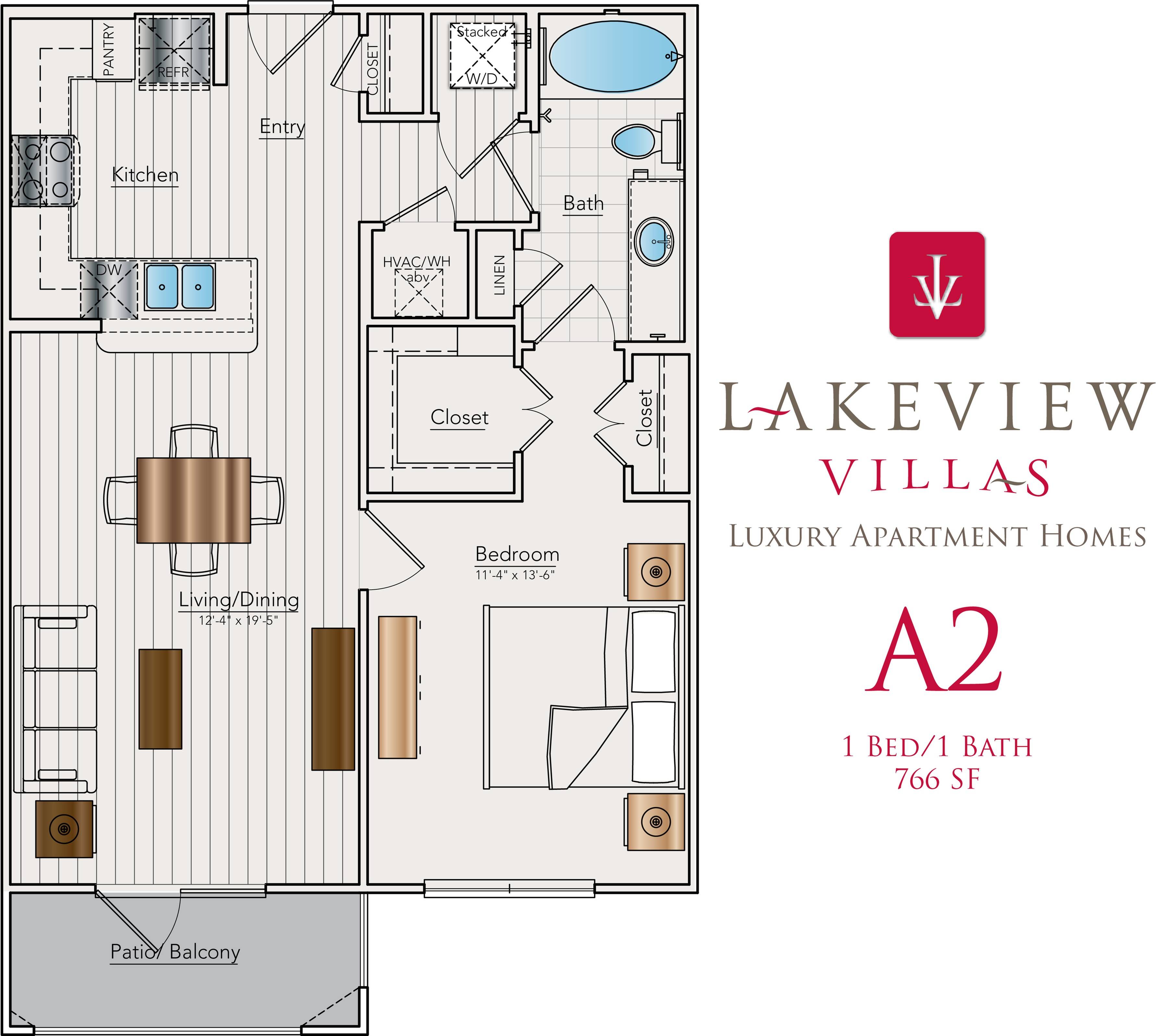 A2 floor plan