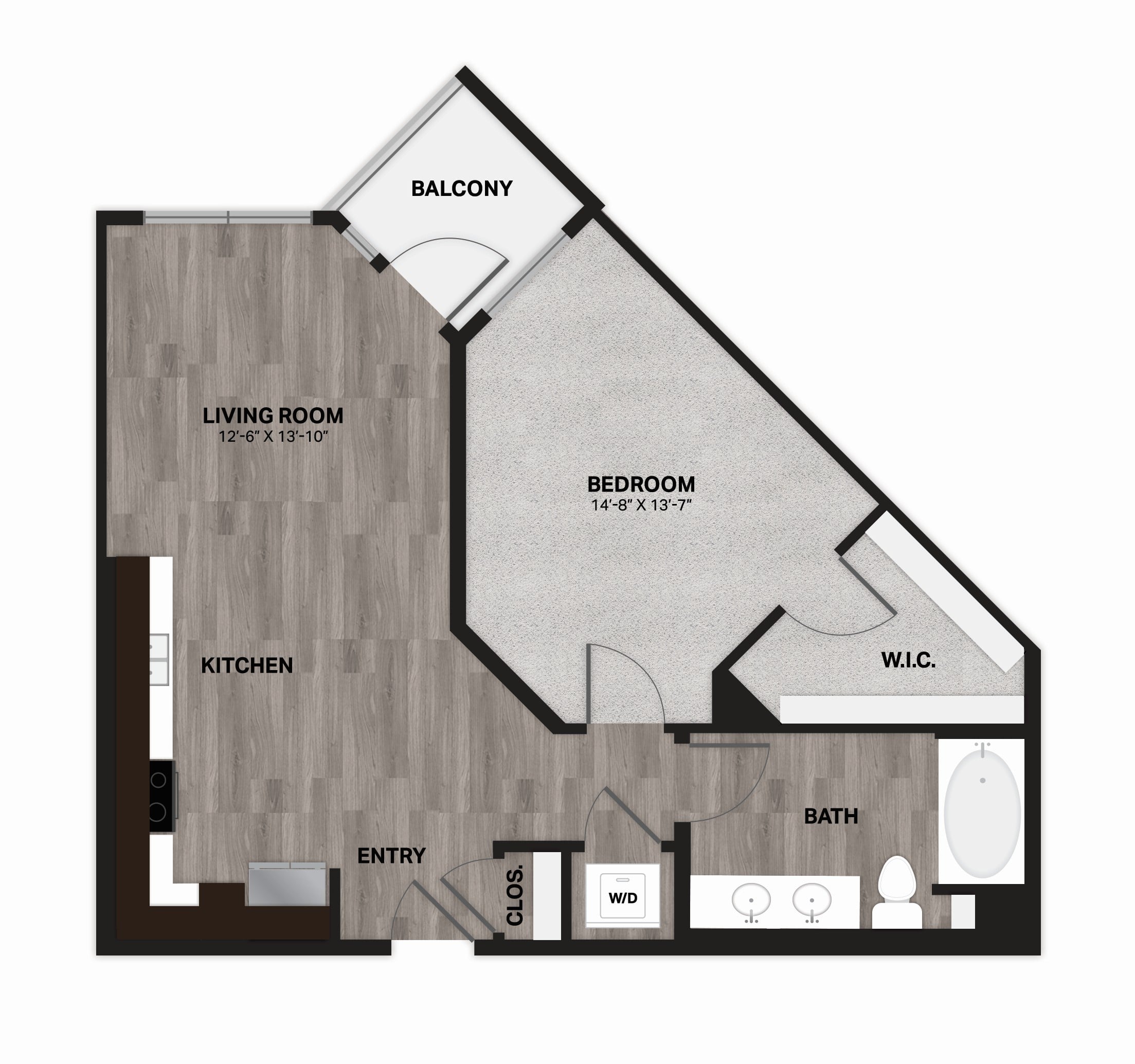 A2 floor plan