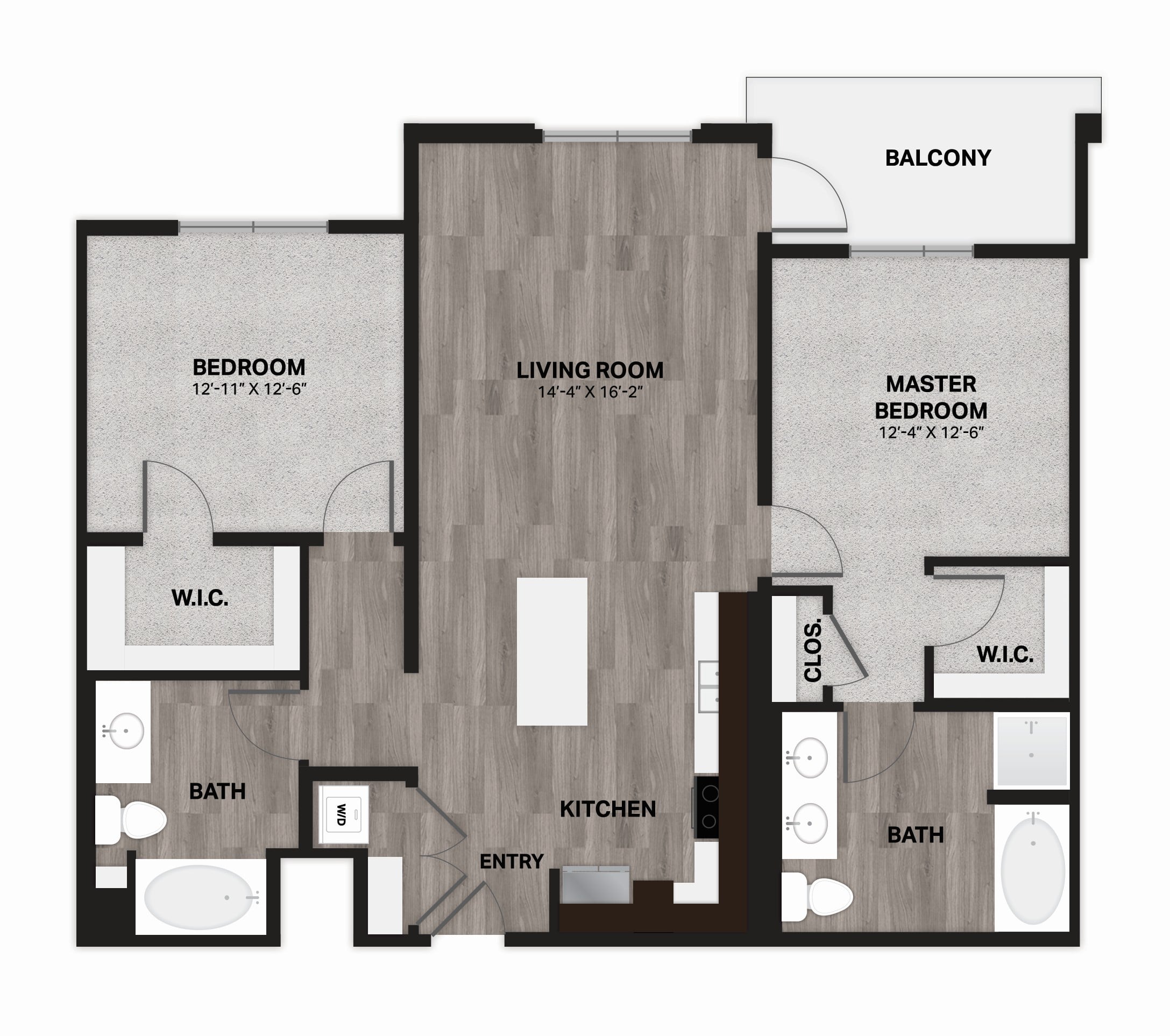 B2a floor plan