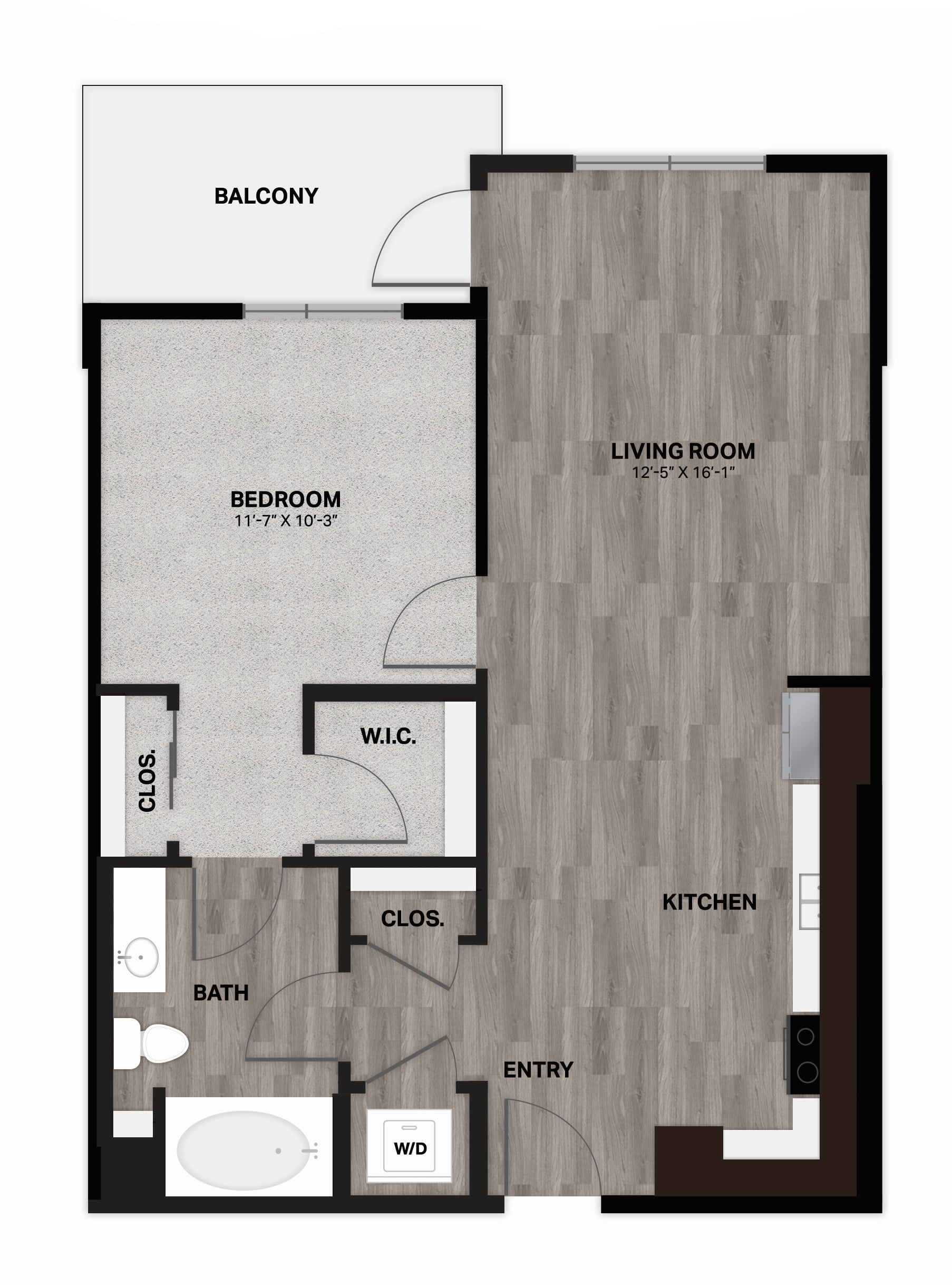 A1 floor plan