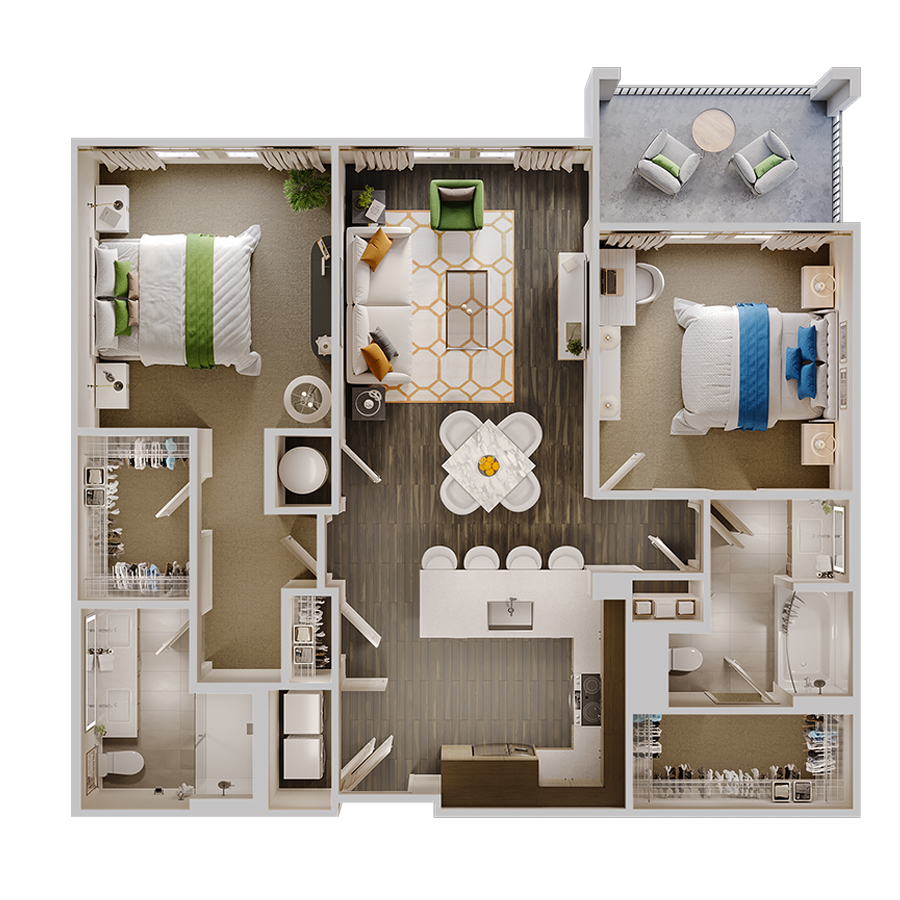 B2 floor plan