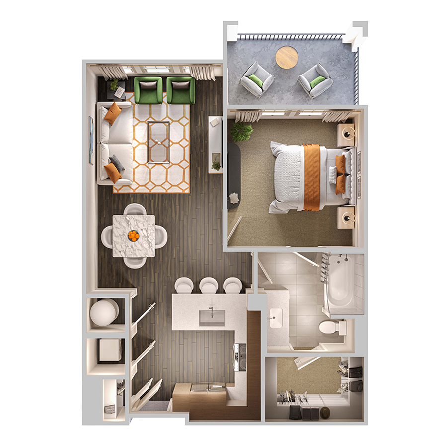 A1 floor plan