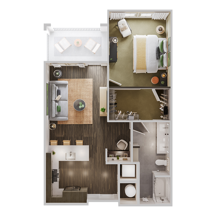 A2 floor plan
