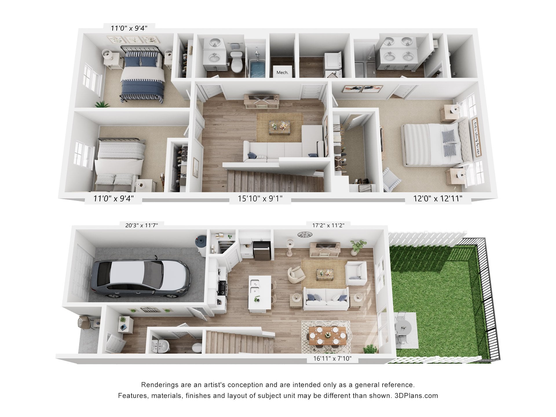 Tidewater floor plan